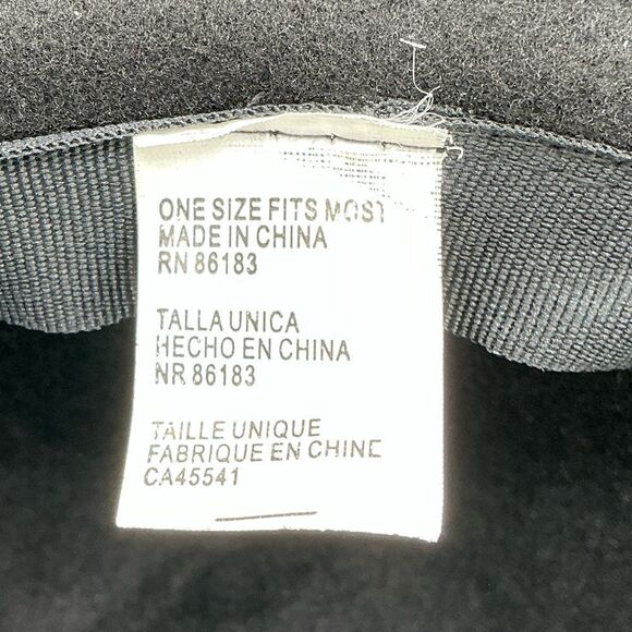 Elegant Vintage Black Wide-Brim Hat with a tie - Picture 4 of 6